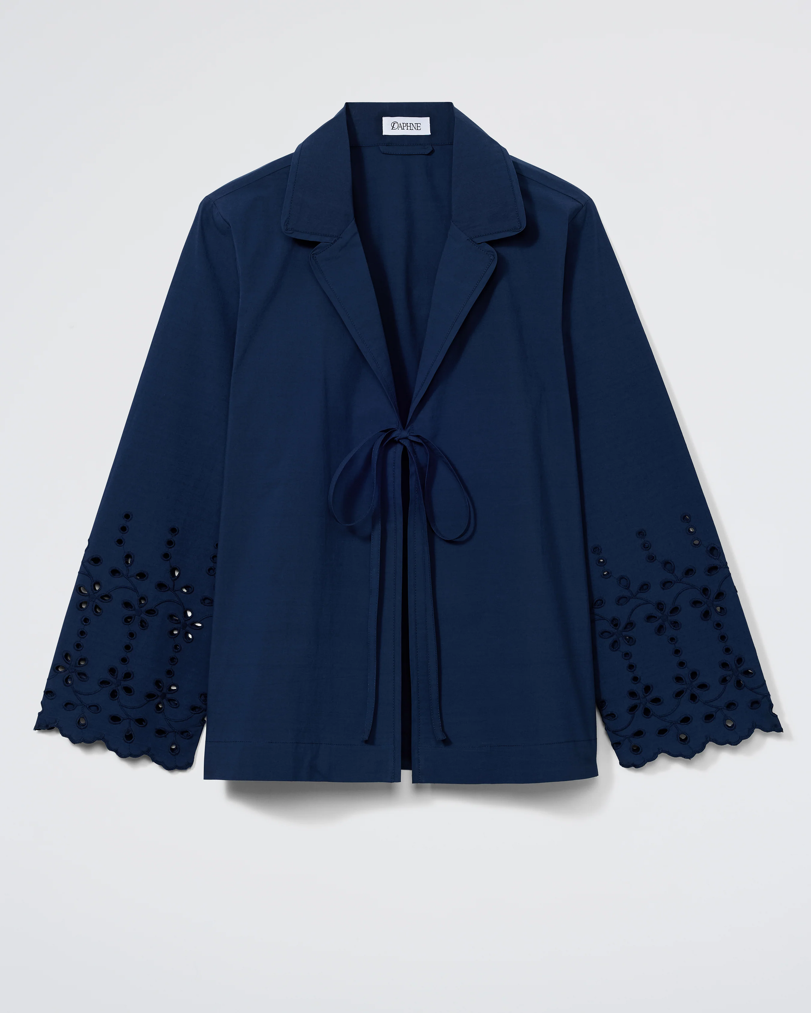 The Eyelet Lobby Shirt - Midnight