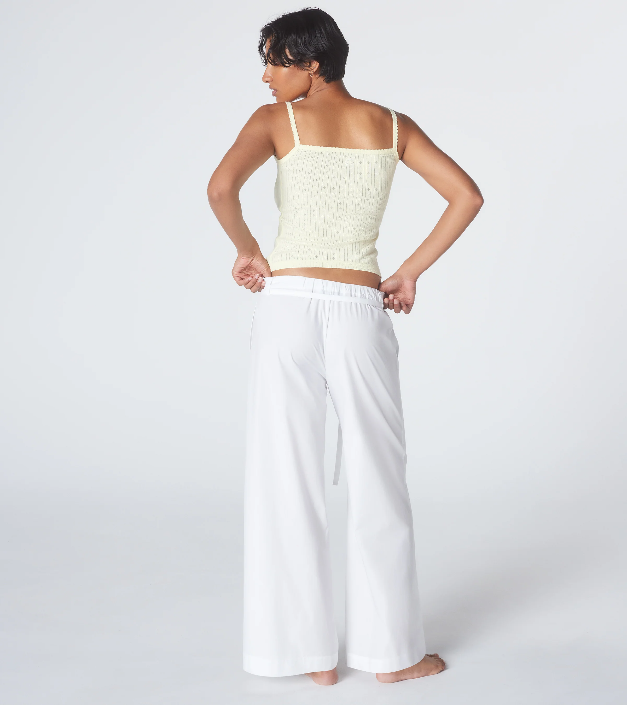 The Golden Hour Pant - White - Image 3