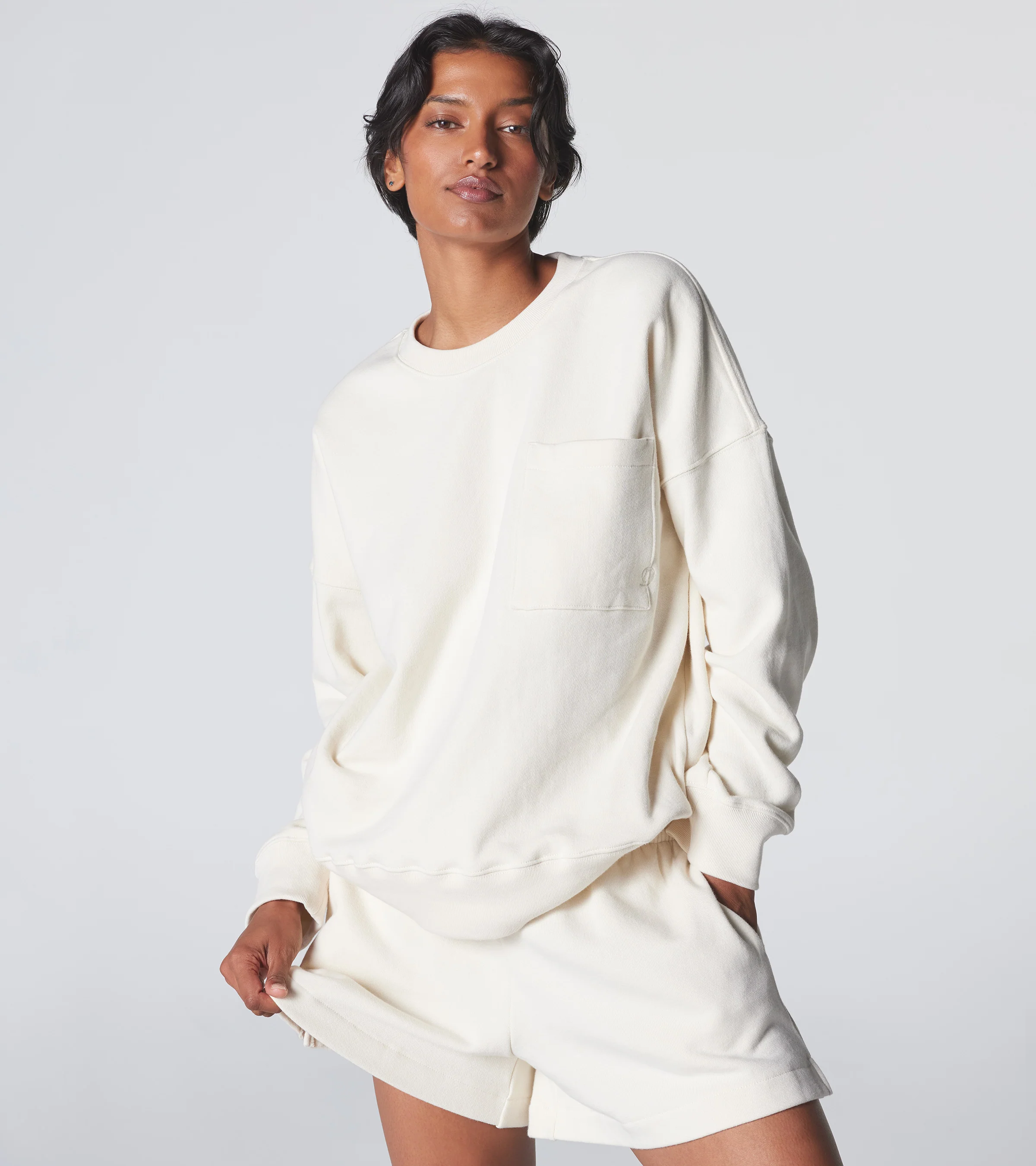 The Golden Night Sweatshirt - Whipped Cream - Image 4