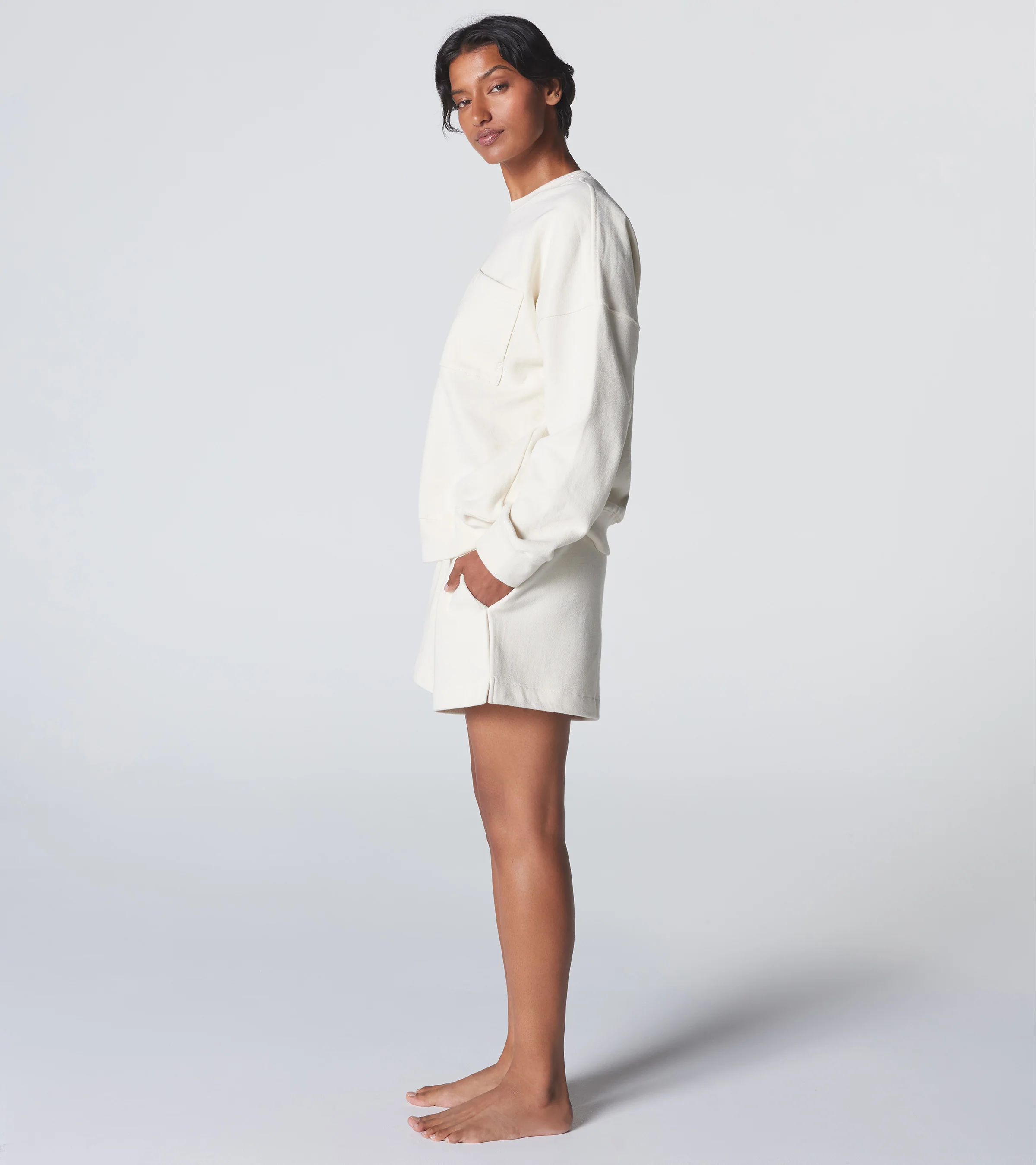 The Golden Night Sweatshirt - Whipped Cream - Image 5