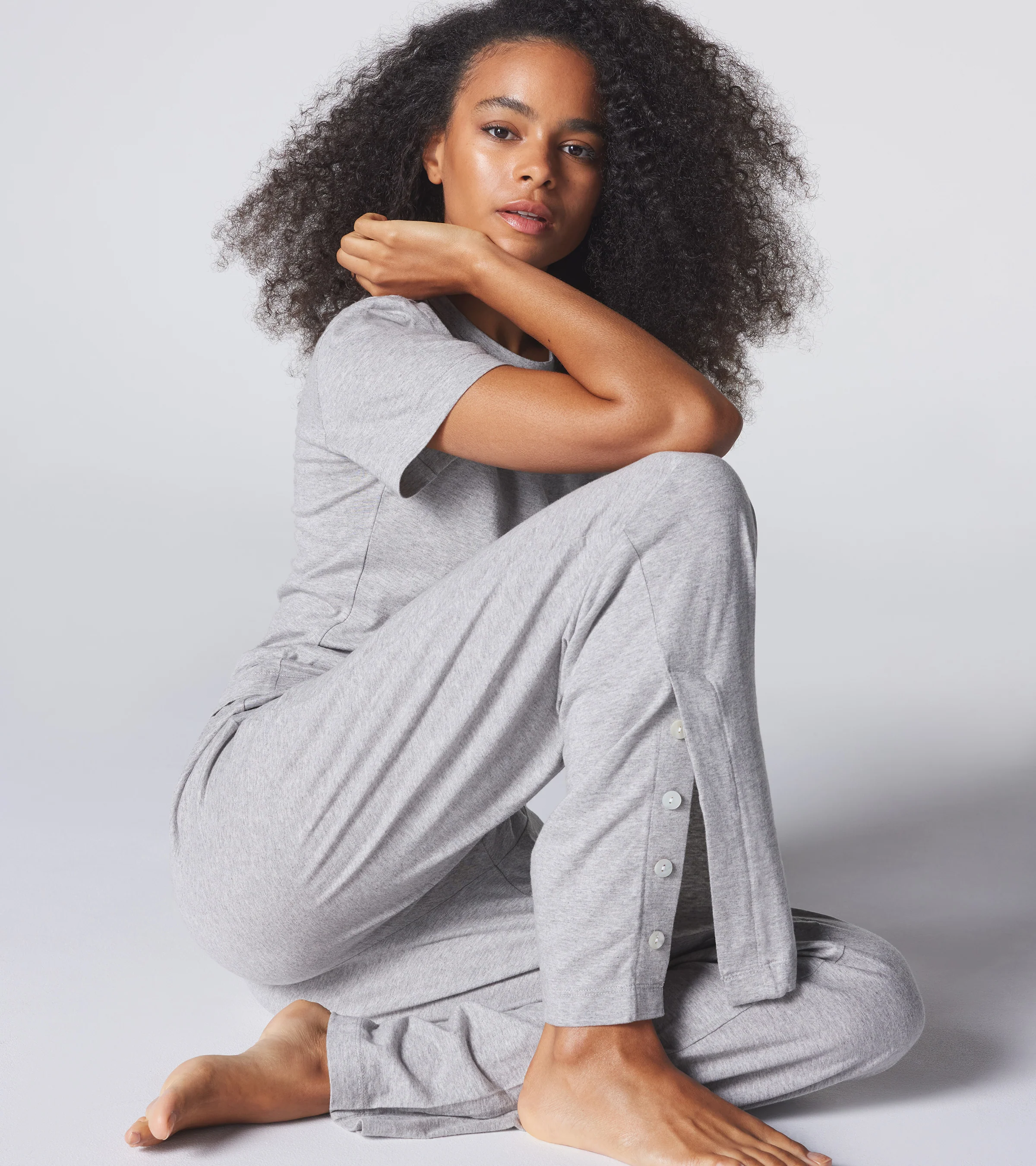 The Long Weekend Pant - Grey Melange - Image 3