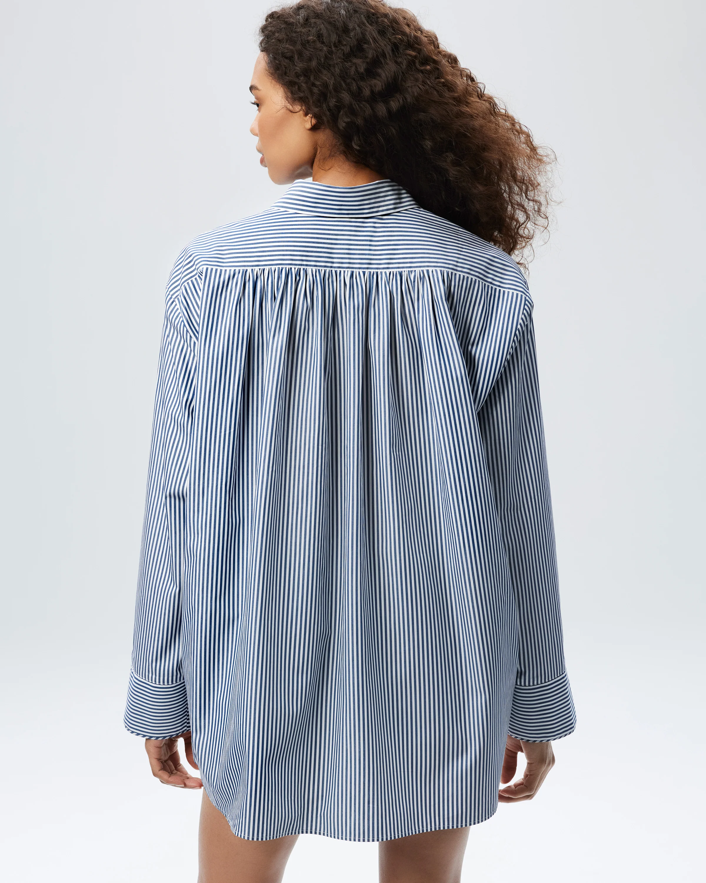 The Overnight Shirt - Midnight Stripe - Image 6