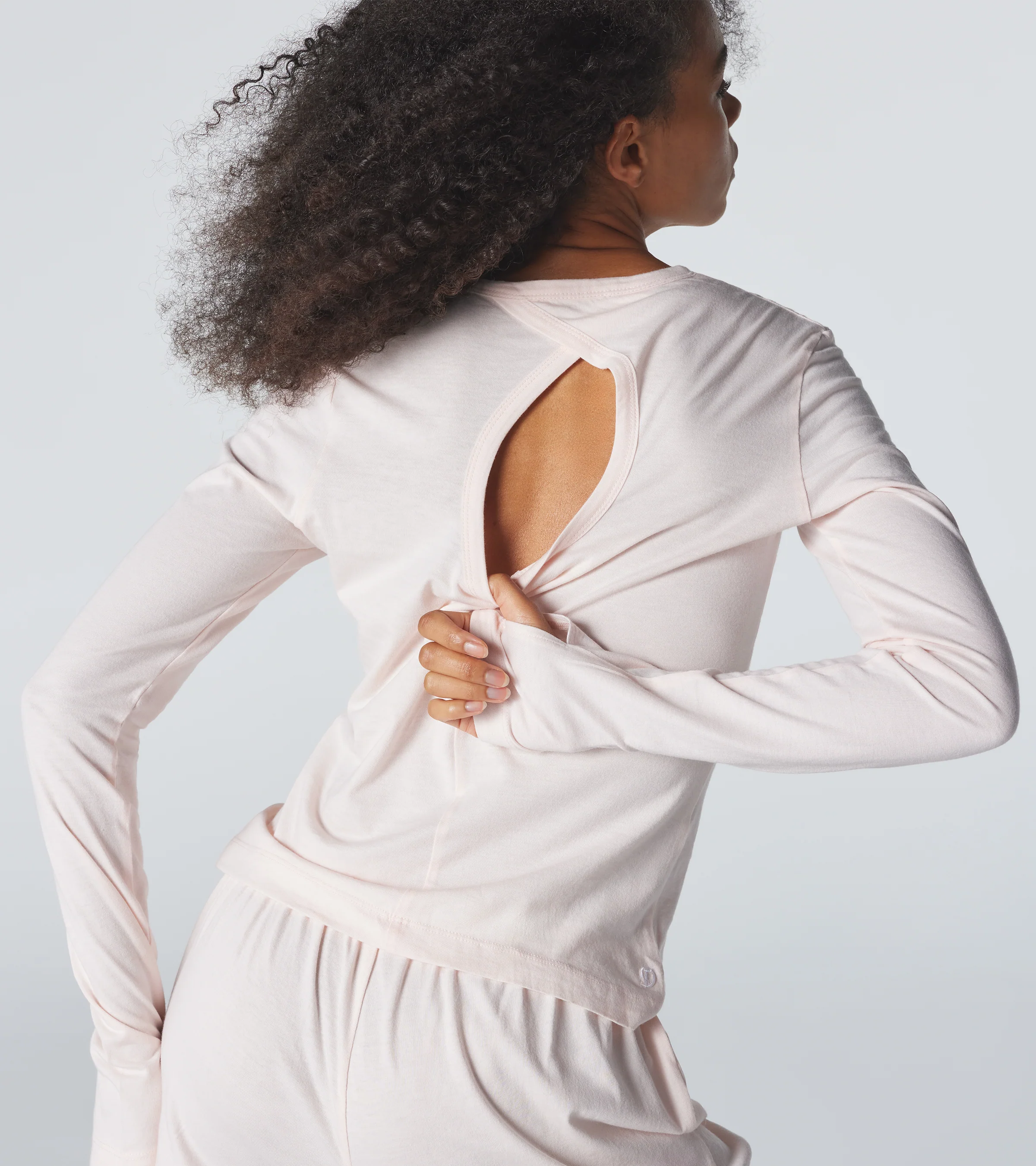 The Room Key Long Sleeve - Blush - Image 4