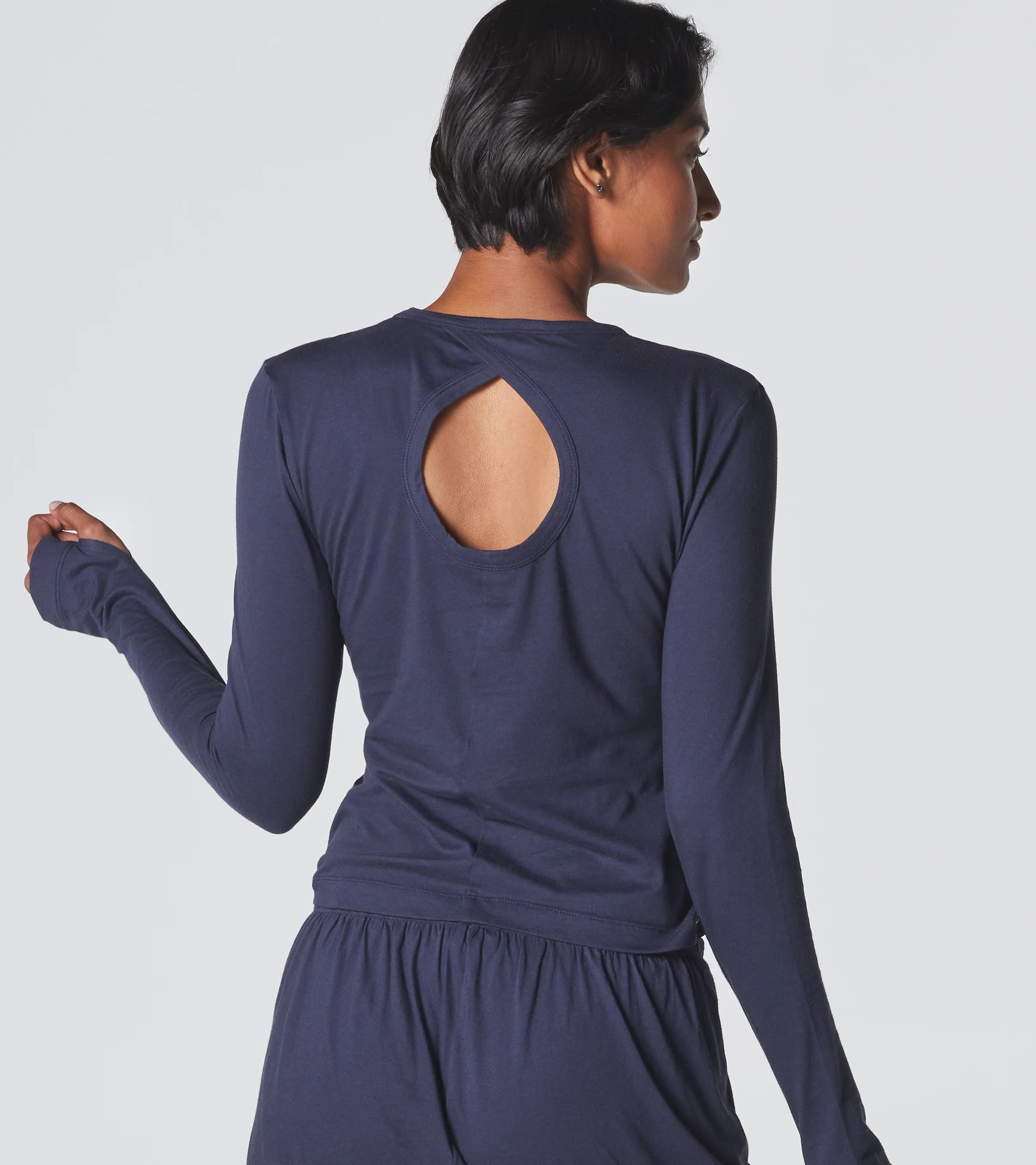 The Room Key Long Sleeve - Navy - Image 3