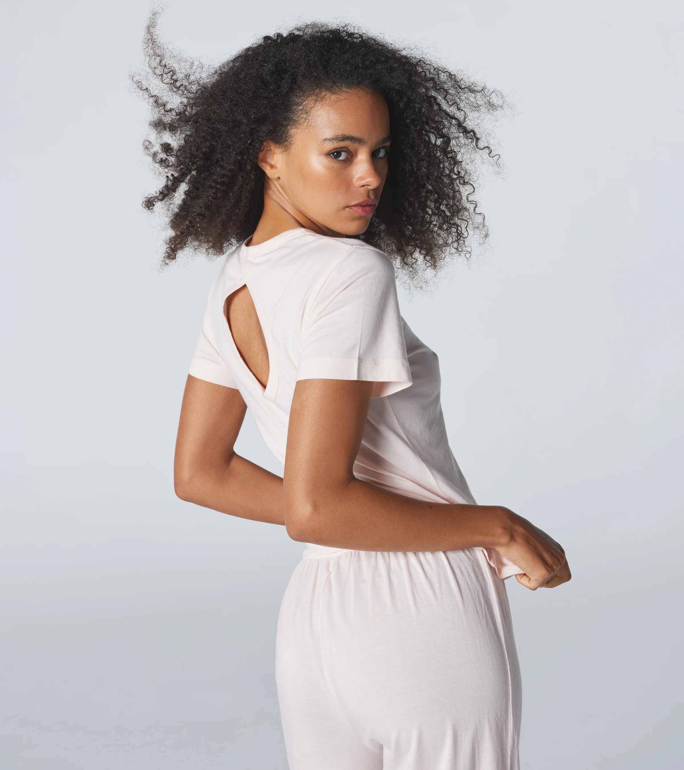 The Room Key Short Sleeve - Blush - Image 5