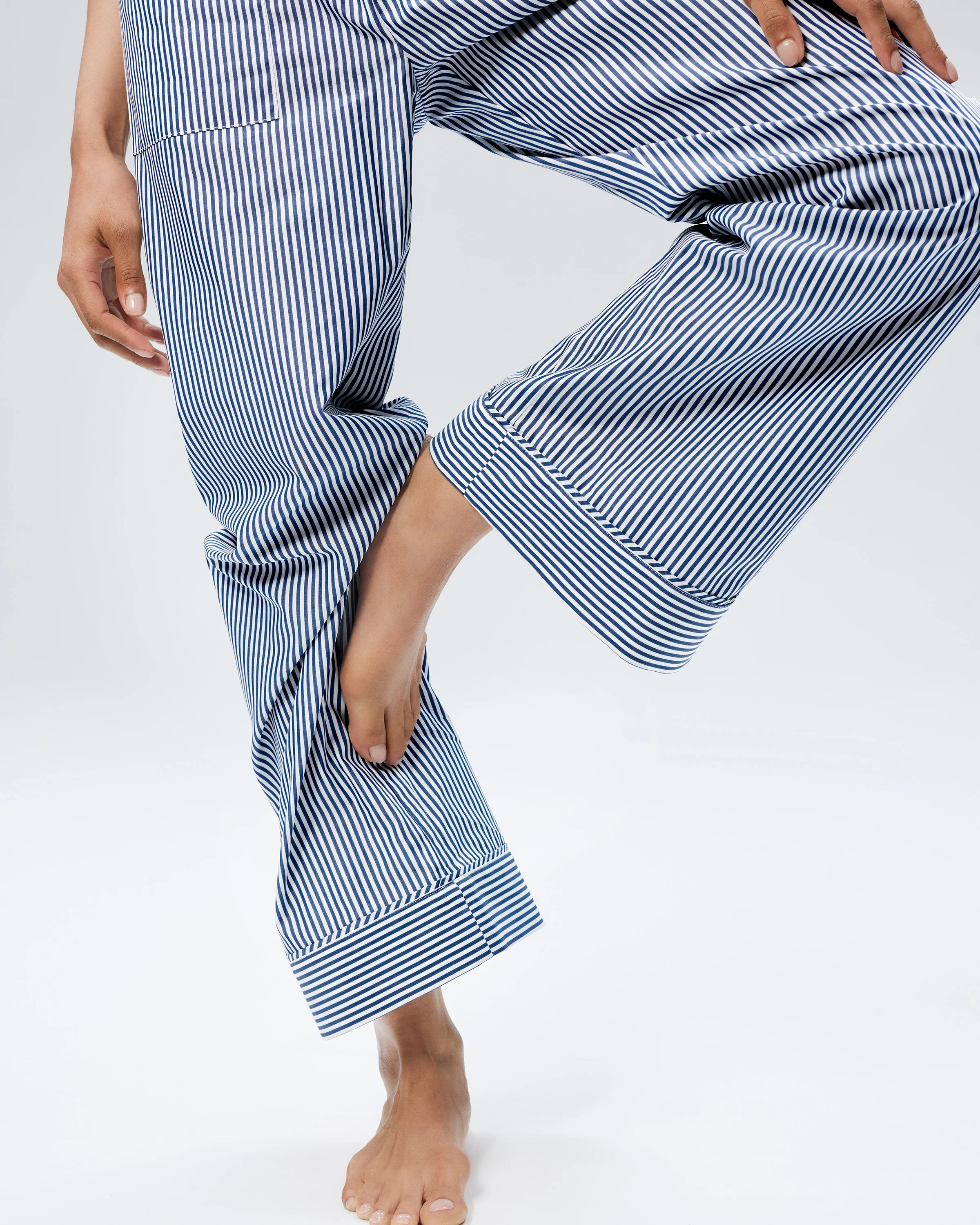 The Shut Eye Pant - Midnight Stripe - Image 5