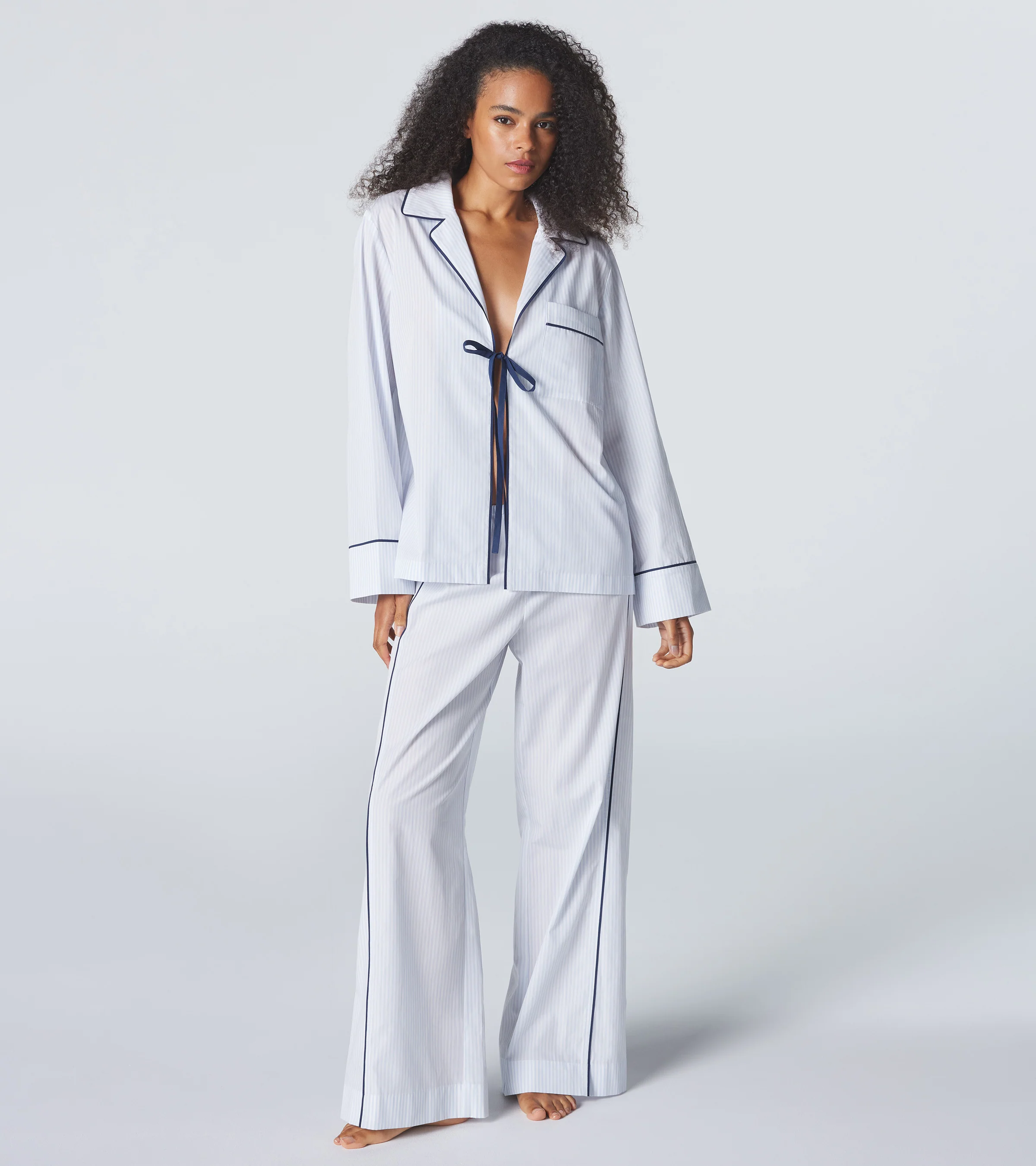 The Turndown Pant - Cloud Stripe - Image 3