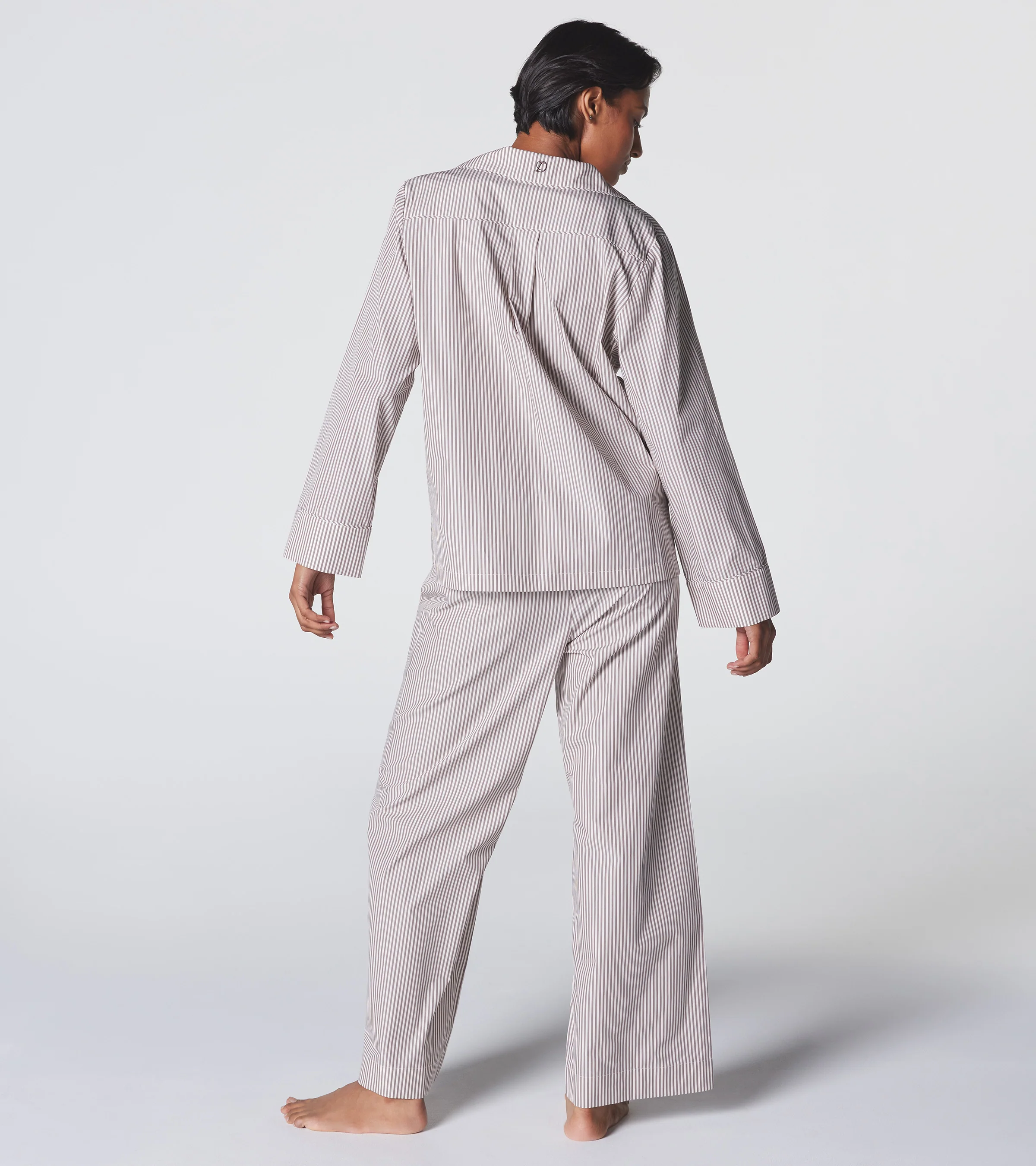 The Turndown Pant - Latte Stripe - Image 5